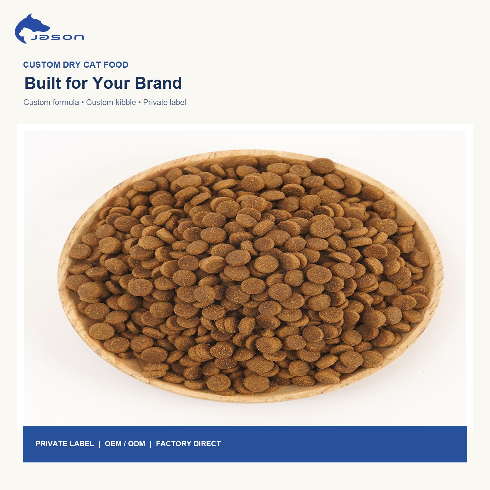 Custom Dry Cat Food Manufacturer | Private Label & OEM