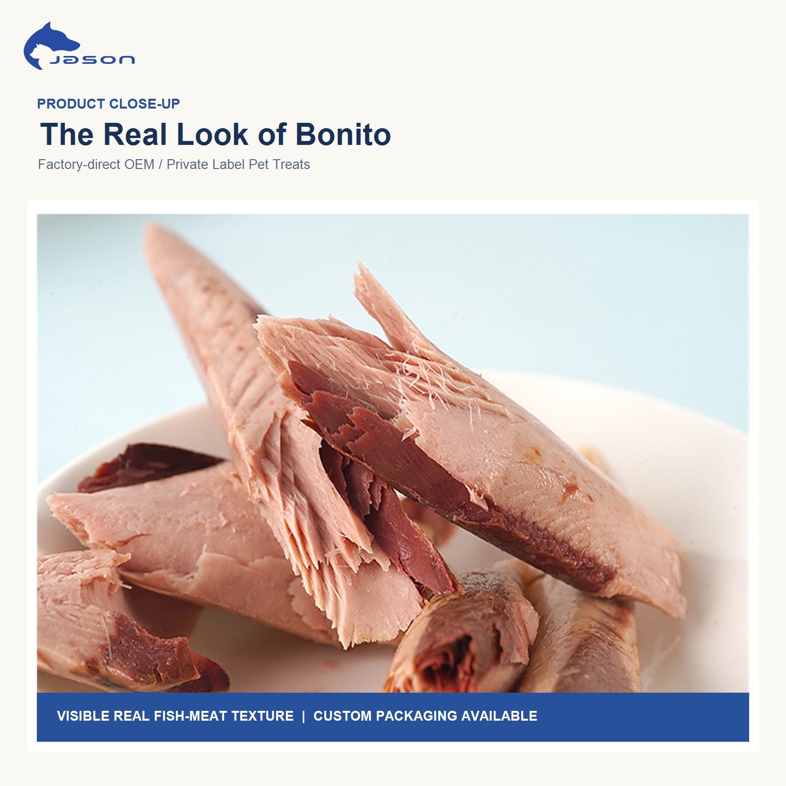 Steamed Bonito Sticks Pet Treats | OEM & Private Label Manufacturer