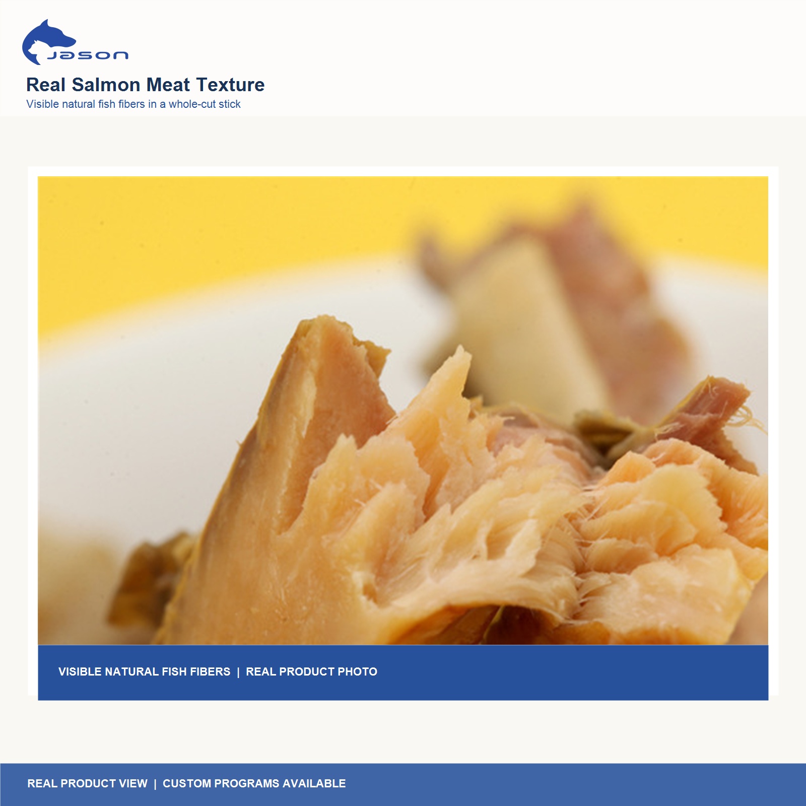 Steamed Salmon Sticks Pet Treats | Private Label & OEM Manufacturer